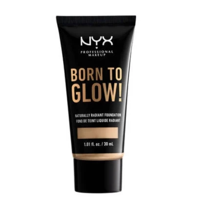 Nyx Born To Glow Naturally Radiant Foundation Warm Vanilla 30ml