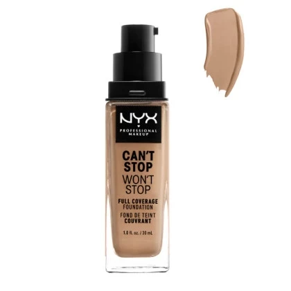 Nyx Can't Stop Won't Stop Full Coverage Foundation Classic Tan 30ml