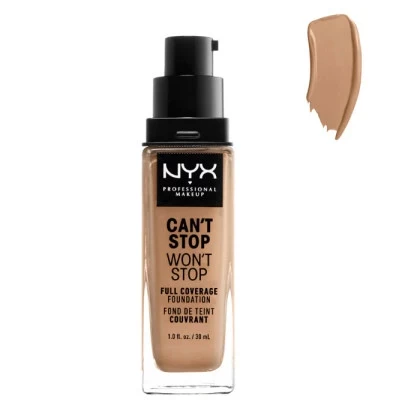 Nyx Can't Stop Won't Stop Full Coverage Foundation Neutral Buff 30ml
